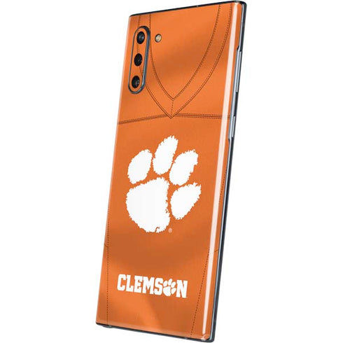 Clemson University Orange Jersey Galaxy Note 10 Skin
